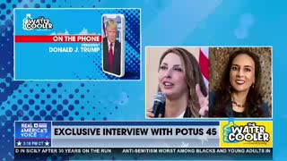 WATER COOLER EXCLUSIVE INTERVIEW WITH PRESIDENT TRUMP