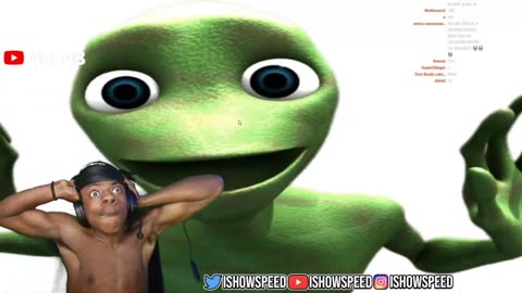 Speed gets jump scared by Dame tu cosita 😂