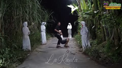 Prank Pocong Massal Fresh Edition || Prank Terbaru Bikin Ngakak || Surrounded by Ghost Prank