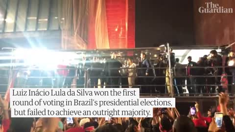 Brazil election: Lula wins vote but runoff with Bolsonaro looms