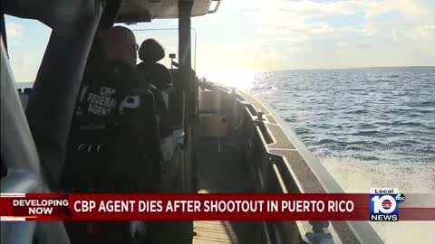 U.S. Customs agent dead, 2 others injured after shooting off coast of Puerto Rico