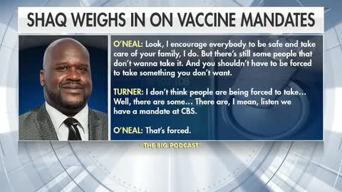 Based Shaq Lets Loose on Vax Mandates