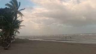 Beach and the wind