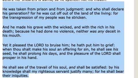 Isaiah 53 in Hebrew Bible Code - Messiah - Jesus is My Name