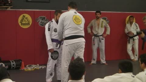 Getting my Purple belt in Jiu-Jitsu (Good Memories)