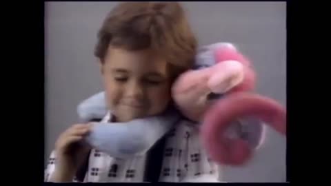 Mattel Hooks Stuffed Animals TV Commercial -1987 *New Find May 2023* Rare Video