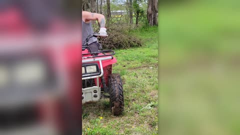 FOUR-WHEELER WORK AND PLAY