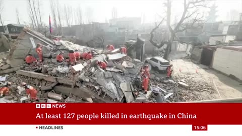 Gansu earthquake: More than 120 killed in China's deadliest quake in years | BBC News