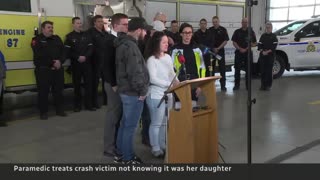 Paramedic treats dying crash victim, not knowing it was her daughter