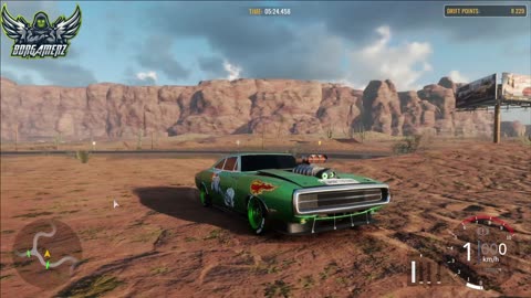 dodge charger drift in mountain bdr gamerz carx