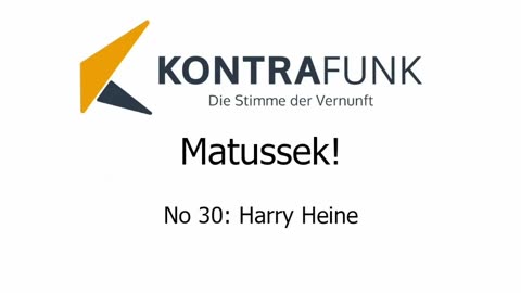 Matussek! No 30: Harry Heine