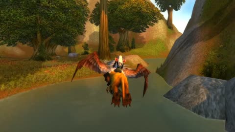 RP Walking in Azeroth. Flying from Chillwind Camp to Booty Bay