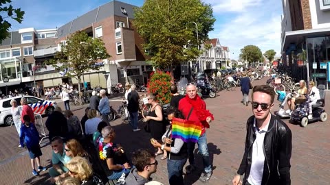 Zandvoort a Zee Gopro 2 Europe. Amsterdam Nederland's Gay LGBTQIA+Pride 2017