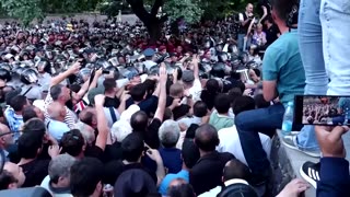 Police clash with Azerbaijan peace deal protesters in Armenia