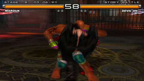 Tekken 5 - Craig Marduk Playthrough on PS2