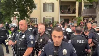 LGBT Activists Fight With Parents Outside The School In California