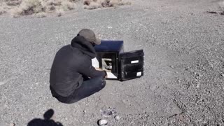 Grenade inside A Safe