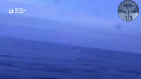 Ukrainian Surface Drones Attack 2 Russian Ships Off the Coast of Crimea