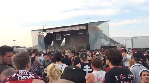 August Burns Red live Hartford CT Warped 2015