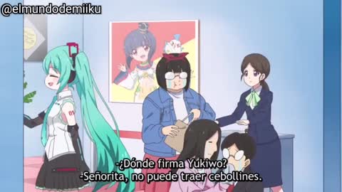 Hatsune Miku hace referencia a sus inicios con Ievan Polkka | penúltimo cameo de Miku en Jashin-chan