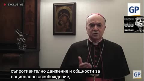 Archbishop Vigano called for a global anti-globalization alliance