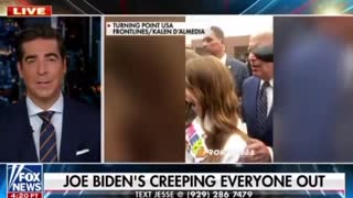 Creepy Uncle Joe Has A Problem - Jesse Watters