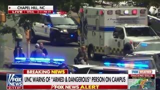 UNC warns of armed and dangerous person on campus