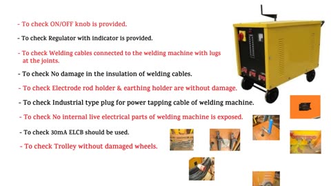 How To Inspect Welding Machine _ Inspection of Welding Machine _ HSE STUDY GUIDE