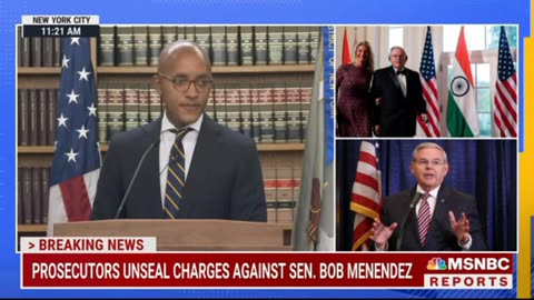 SDNY U.S. Attorney's Press Conference re Dem Senator Bob Menendez's Indictment