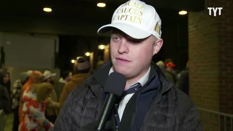 Trump Fan in New Hampshire Rants About 'Woke Agenda' And Schoolgirls He Claims 'Identify As Horses'