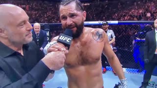 Jorge Masvidal gave an awesome shoutout to President Trump