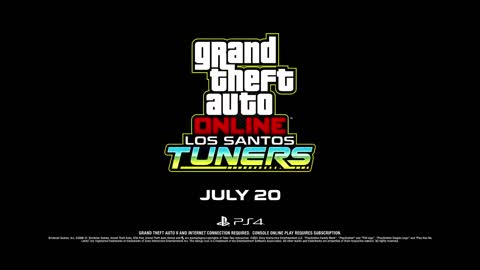 Grand Theft Auto Online - Update Announcement Los Santos Tuners PS4