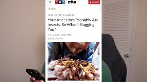YOU"RE RACIST IF YOU DON'T EAT BUGS