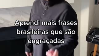 gringa mother speaking Brazilian slang