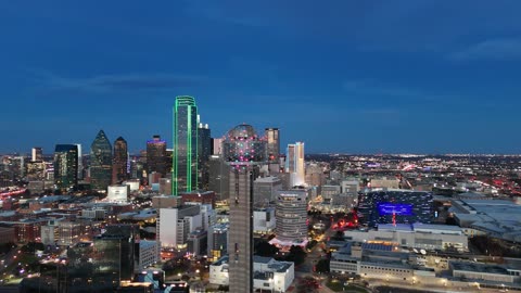 Reunion Tower Observation Deck in Dallas, TX