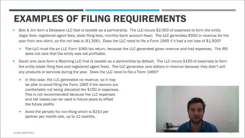 Do I Need to File Form 1065 Return if the LLC Lost Money?