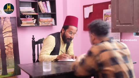 Laddu Pasha Vs Khaazi Sahab | Comedy Video | Marriage Certificate | Funny video | Golden Hyderabadiz