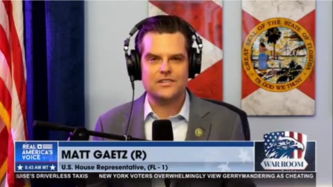 Matt Gaetz on Steve Bannon's War Room - Speaker Vote 2023-10-25