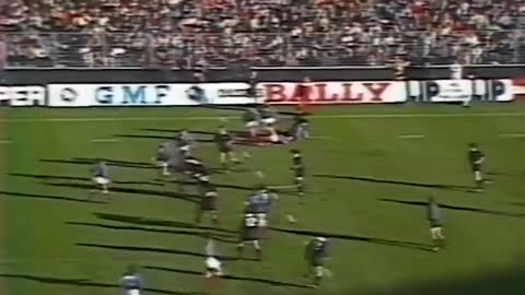 Rugby's Most Violent Match | France vs All Blacks 1986 "The Battle of Nantes"