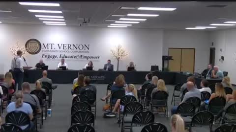 Doctor calls out CDC and school board at Indiana school board meeting with truth!