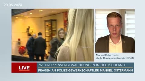 Klare Ansage von Polizeigewerkschafter Manuel Ostermann - Deutschland hat ein Sicherheitsproblem !