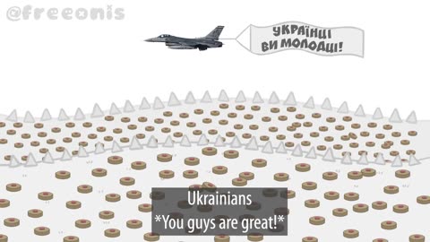 Ukrainian Cartoon RE Lack of Western Support