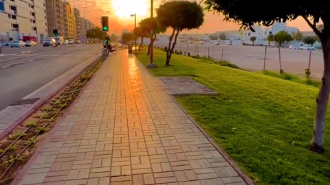 Sunset Dubai....