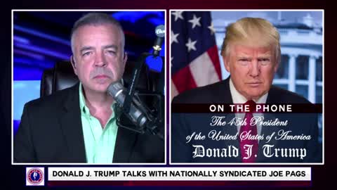 October 3rd, 2022: President Donald J Trump interview with Joe Pags