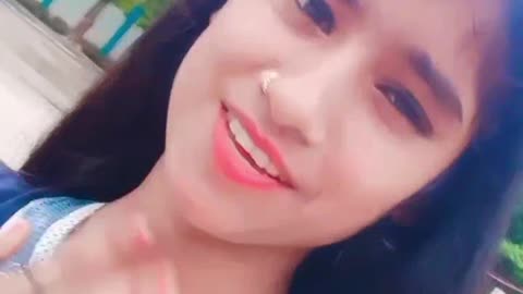 Cute reaction viral bhojpuri girl