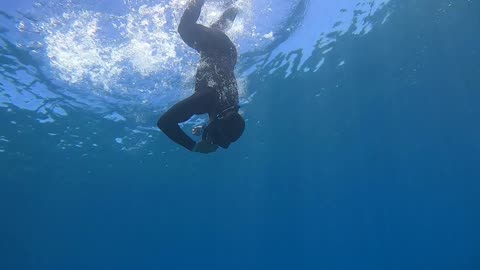 South Shore Free-diving in Bermuda