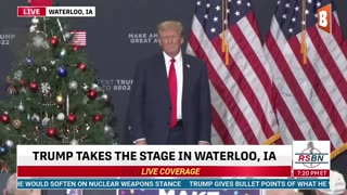 LIVE: Donald Trump Delivering Remarks in Waterloo, IA...