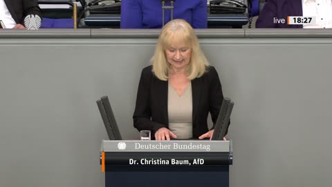 Dr. Christina Baum Rede vom 25.05.2023 - Versorgung von Long/Post-COVID und Post-Vac-Syndrom