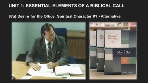 Albert Martin's Pastoral Theology Lecture 15