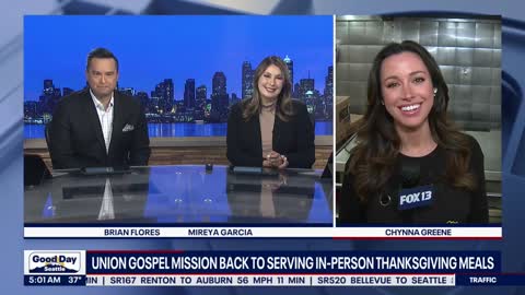 Union Gospel Mission back to serving in-person Thanksgiving meals FOX 13 Seattle